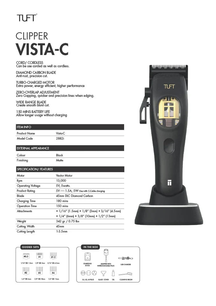 TUFT VISTA C PROFESSIONAL CLIPPER