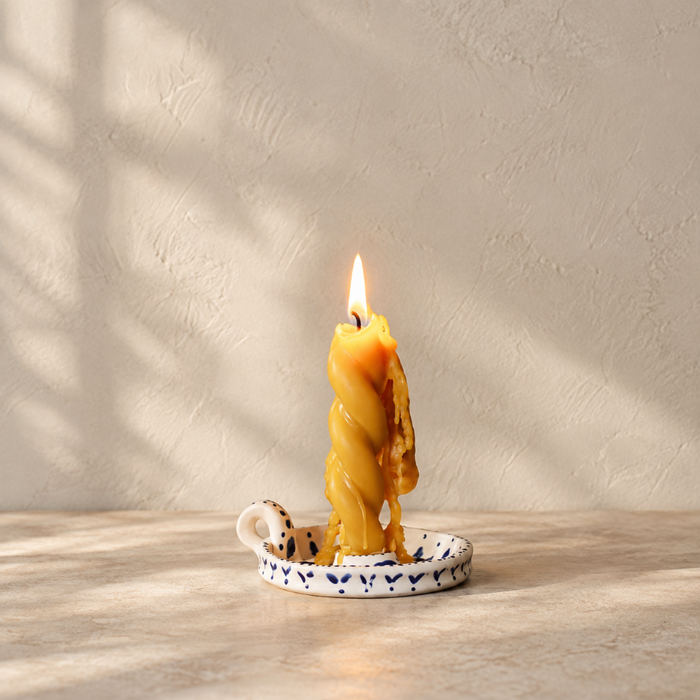 Twisted Taper Candle