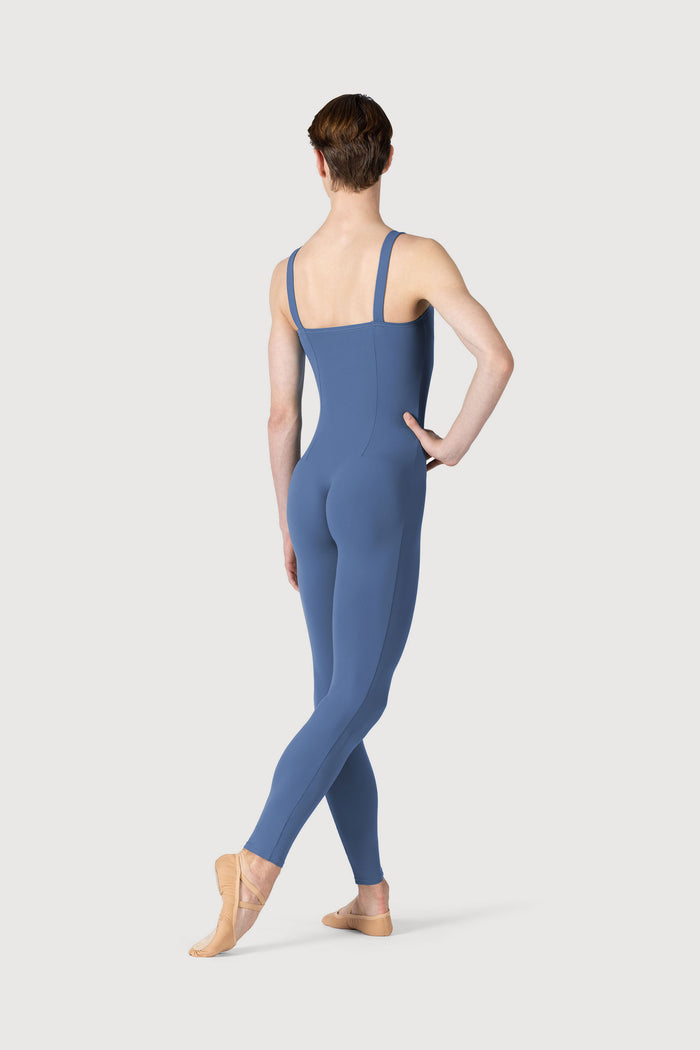 U3700M - Bloch Curtis Tank Strap Seamed Mens Unitard