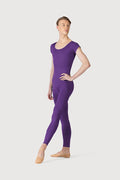 U3872M - Bloch Microlux™ Scoop Neck Cap Sleeve Mens Unitard