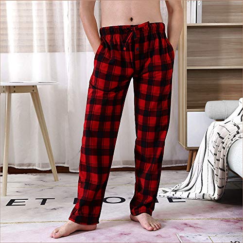 Cozy fleece pajama pants for men – warm and comfortable indoor or outdoor wear