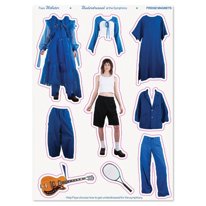Underdressed at the Symphony Magnet Sheet