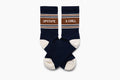 Upstate & Chill® Sock - Navy / Natural / Gingerbread