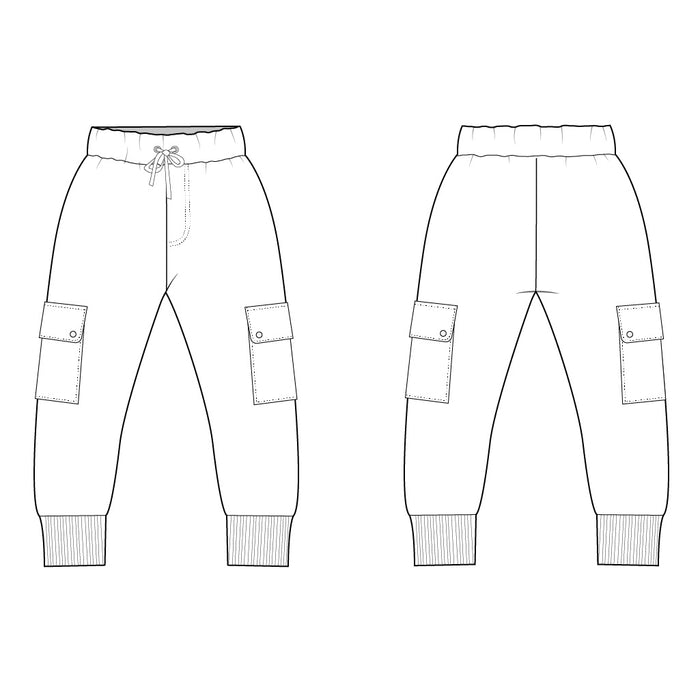 utility joggers : K018
