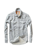 Utility Work Shirt - Cloud Blue Sueded Pile