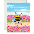 Valentine Bee Greeting Card – Sweet Valentine Card