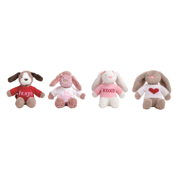 Valentine's Sweater Plush Pal