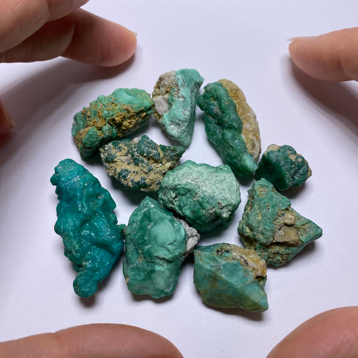 Variscite - Broken Arrow Mine, Nevada