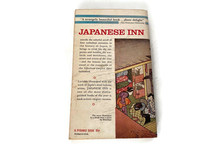 Vintage Paperback Book, Japanese Inn by Oliver Statler at Duckwells