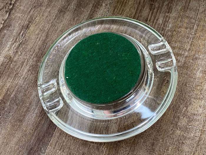 Vintage Statue of Liberty Glass Ashtray at Duckwells