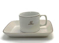 Vintage United Airlines Cup and Plate at Duckwells