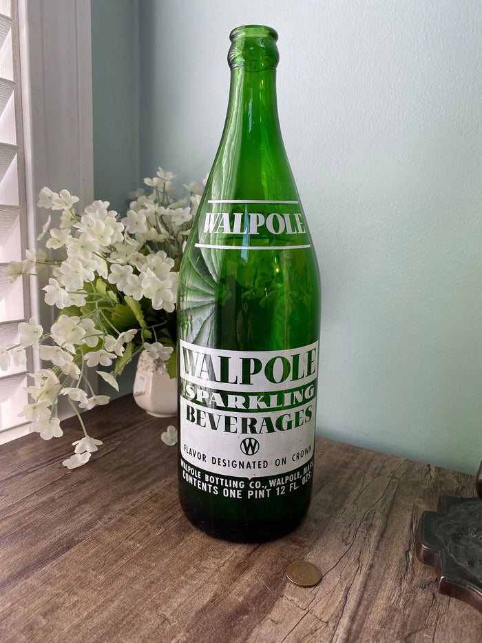 Vintage Walpole Beverages Quart Bottle at Duckwells
