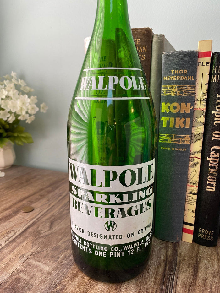 Vintage Walpole Beverages Quart Bottle at Duckwells