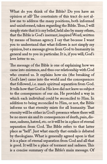What's It All About? (NKJV)