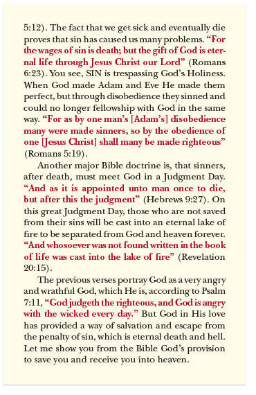 While You Are In The Hospital (KJV)