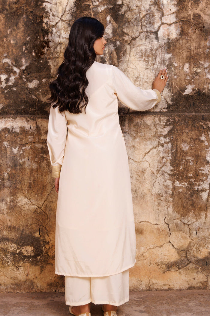White Crepe Co-Ord Set
