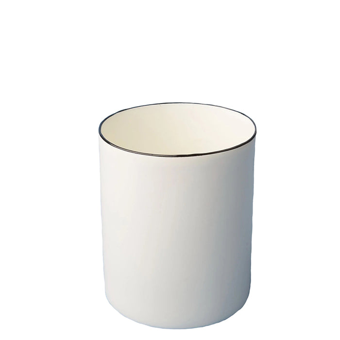 White Enamel Utensil Holder