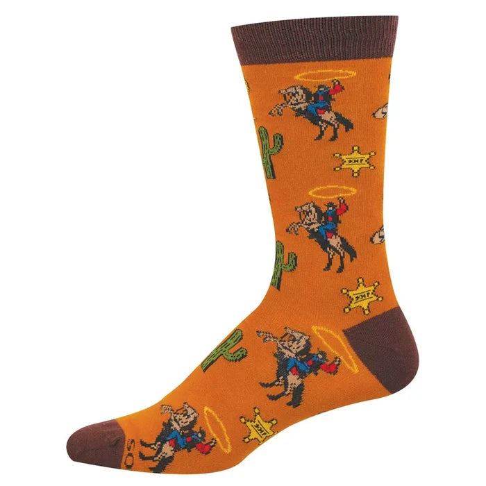 Wild West Crew Socks