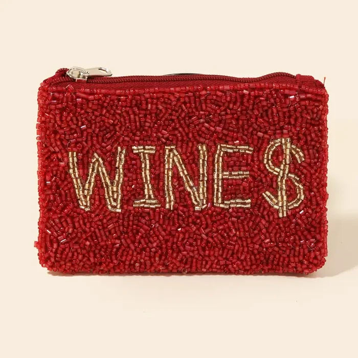 Wine $ Coin Purse - Madison's Niche
