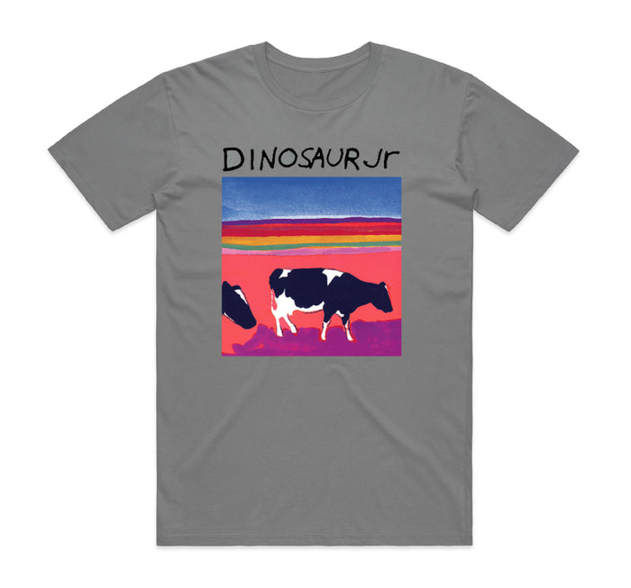 Without A Sound Cow Grey T-Shirt - Bingo Merch