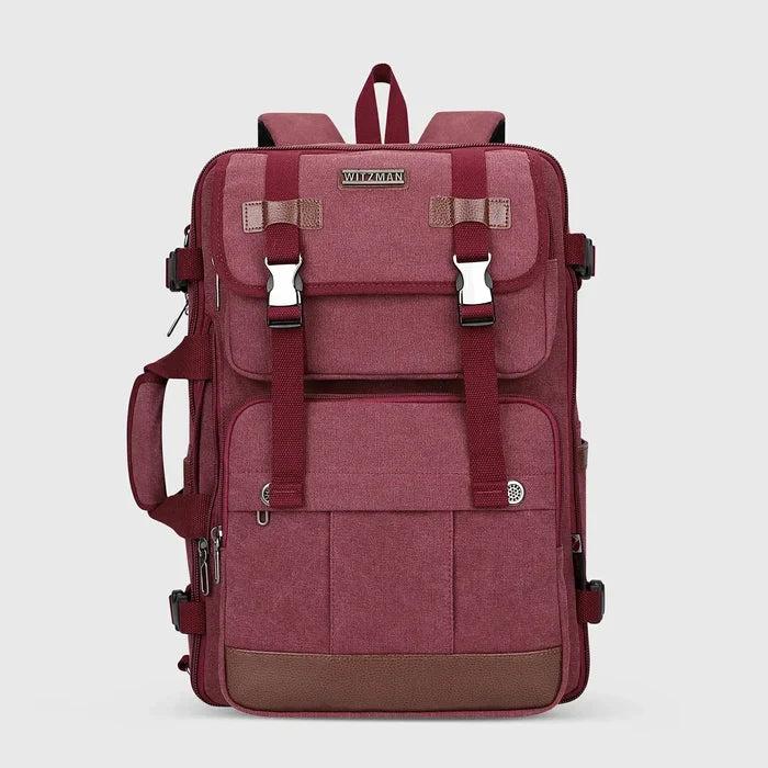 Witzman Canvas 3‑in‑1 Carry on Travel Backpack A6617 3 product view 24