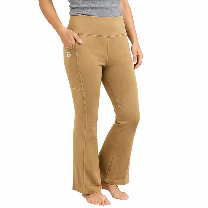 Women’s Flared Yoga Pants with Pockets | Tummy Control | Squat Proof | Different Touch