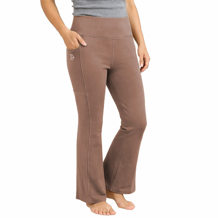 Women’s Flared Yoga Pants with Pockets | Tummy Control | Squat Proof | Different Touch