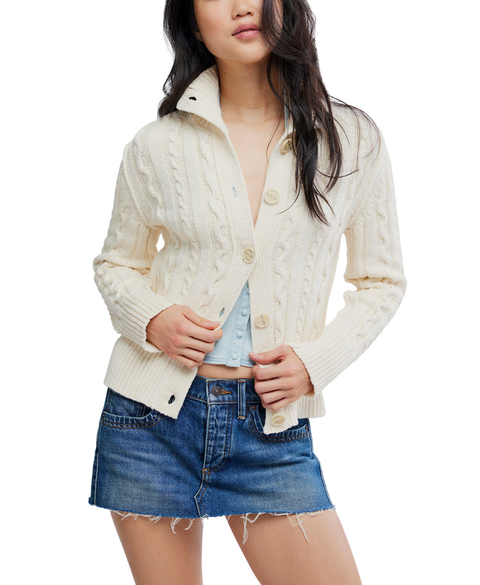 WTF Cable Collar in Clean Ivory - Madison's Niche