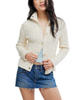 WTF Cable Collar in Clean Ivory - Madison's Niche