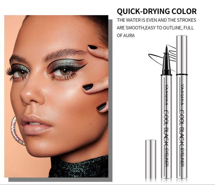 YANQINA Ultra-Fine Liquid Eyeliner with a quick-drying formula and rich color