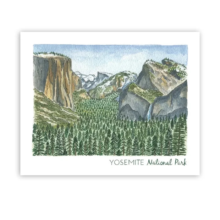 Yosemite National Park 8" x 10" Print