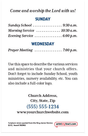 You Are Invited To... (KJV)