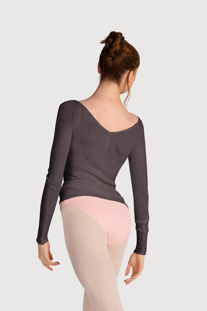 Z0105 - Bloch Kara Long Sleeve V Womens Top