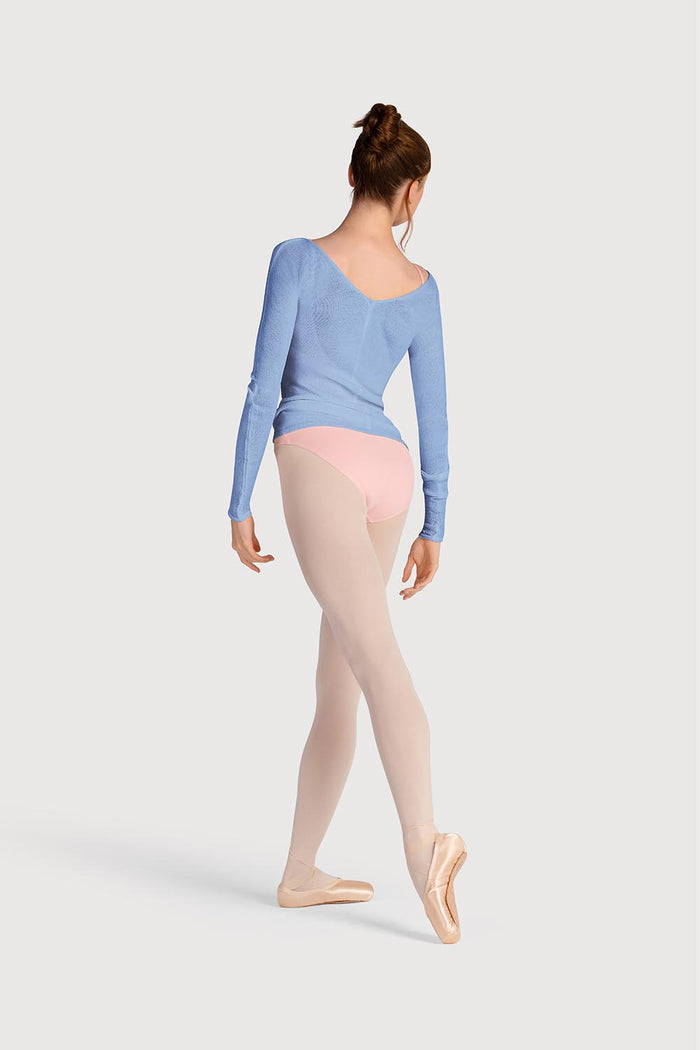 Z0105 - Bloch Kara Long Sleeve V Womens Top