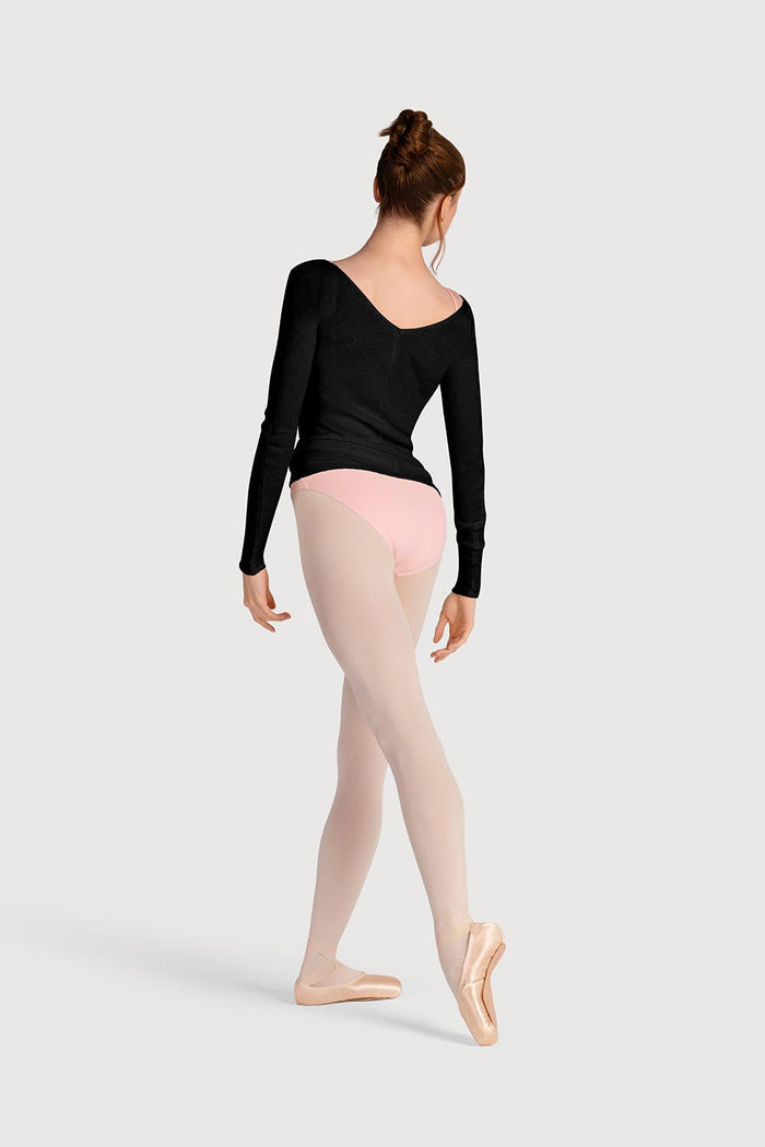 Z0105 - Bloch Kara Long Sleeve V Womens Top