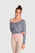 Z0143 - Bloch Overt Cropped Long Sleeve Womens Sweater
