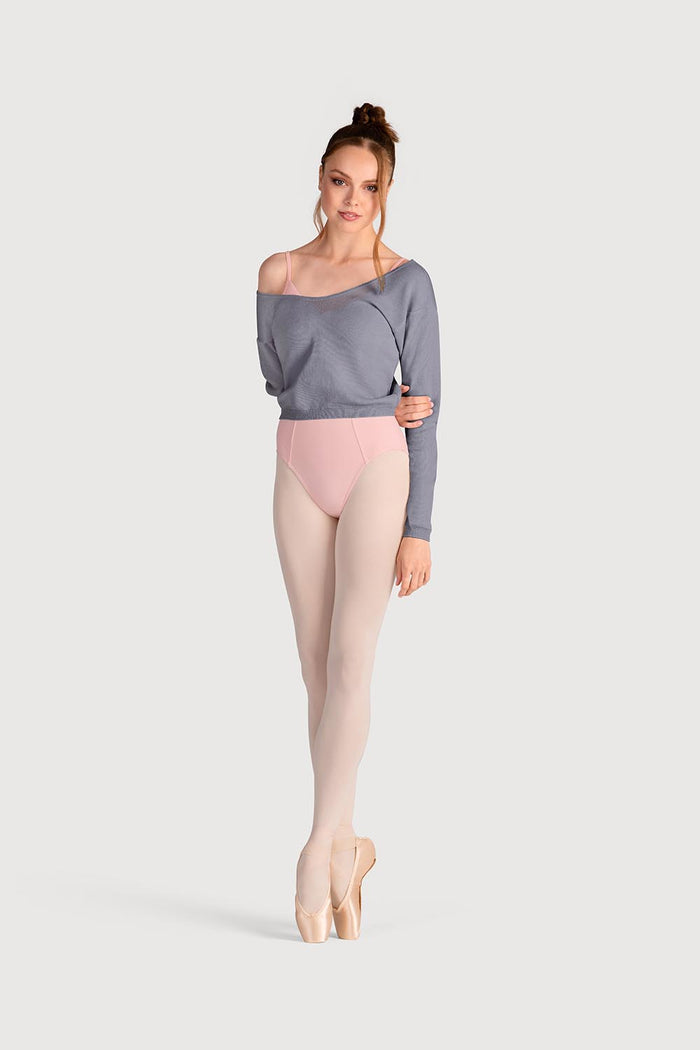 Z0143 - Bloch Overt Cropped Long Sleeve Womens Sweater