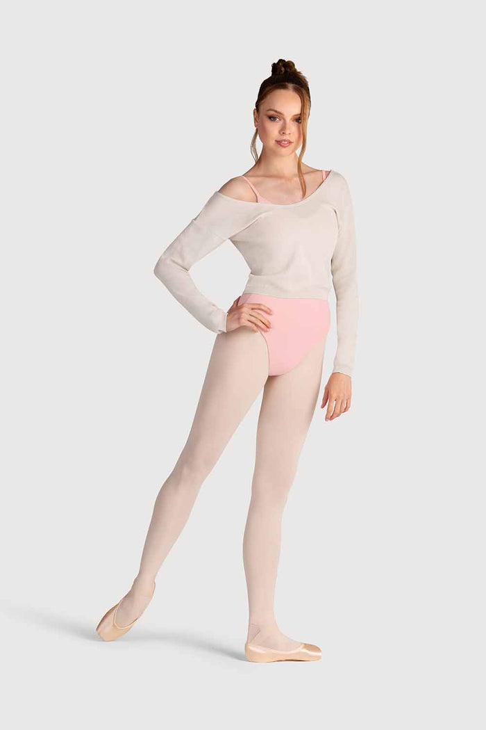 Z0143 - Bloch Overt Cropped Long Sleeve Womens Sweater