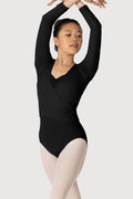 Z0858L - Bloch Overture Crossover Womens Long Sleeve Wrap Top