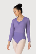 Z0858L - Bloch Overture Crossover Womens Long Sleeve Wrap Top