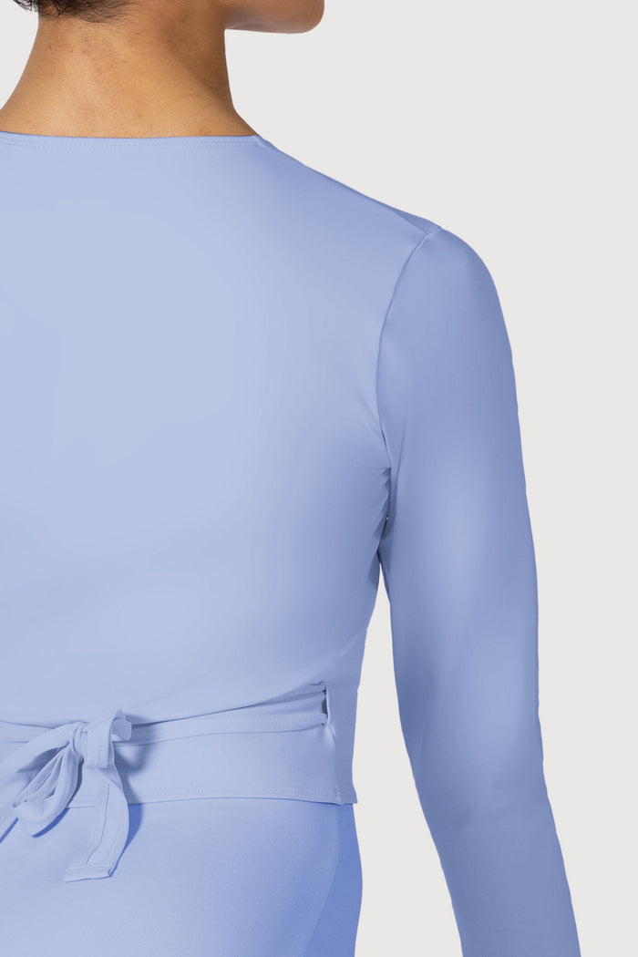 Z0858L - Bloch Overture Crossover Womens Long Sleeve Wrap Top