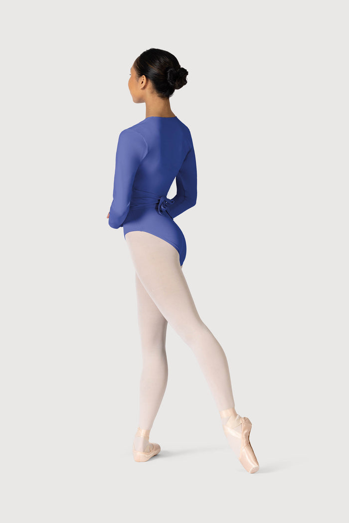 Z0858L - Bloch Overture Crossover Womens Long Sleeve Wrap Top