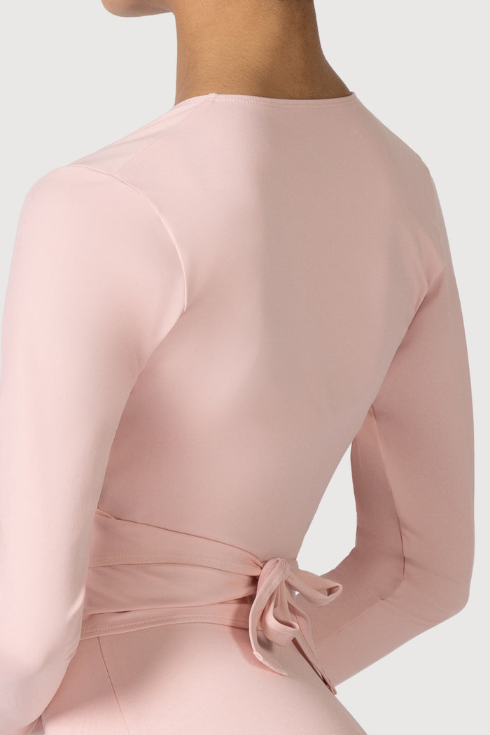 Z0858L - Bloch Overture Crossover Womens Long Sleeve Wrap Top