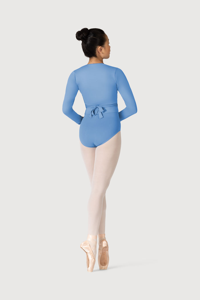 Z0858L - Bloch Overture Crossover Womens Long Sleeve Wrap Top