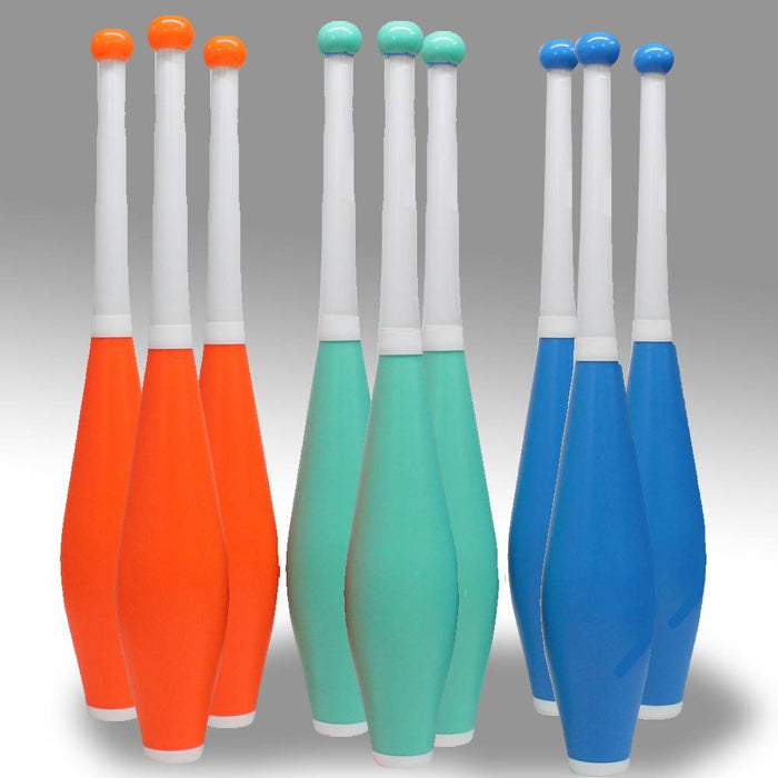 Zeekio Arion Professional Juggling Clubs - Smooth Handle 215g - Set of 3