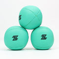 Zeekio Nova Juggling Ball Set - Stretch Bean Bag 4 Panel 120g Ball - Set of 3 Balls — view 2