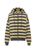 Zip Hoodie Limone Stripe