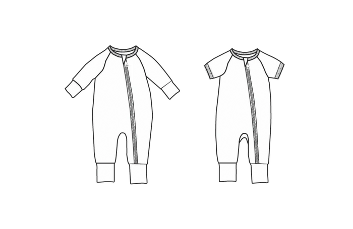 zip suit : 151